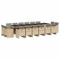 vidaXL 17-tlg. Garten-Essgruppe mit Kissen Beigemischung Poly Rattan vidaXL 17-tlg. Garten-Essgruppe mit Kissen Beigemischung Poly Rattan