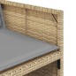 vidaXL 17-tlg. Garten-Essgruppe mit Kissen Beigemischung Poly Rattan vidaXL 17-tlg. Garten-Essgruppe mit Kissen Beigemischung Poly Rattan