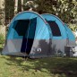 vidaXL Tunnelzelt 4 Personen Blau Wasserdicht vidaXL Tunnelzelt 4 Personen Blau Wasserdicht