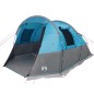 vidaXL Tunnelzelt 4 Personen Blau Wasserdicht vidaXL Tunnelzelt 4 Personen Blau Wasserdicht