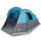 vidaXL Tunnelzelt 4 Personen Blau Wasserdicht vidaXL Tunnelzelt 4 Personen Blau Wasserdicht