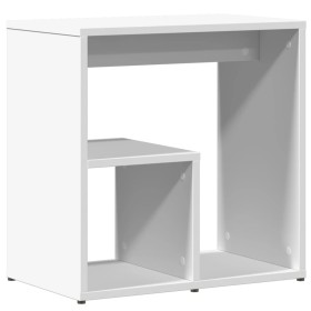 vidaXL Beistelltisch Weiß 50x30x50 cm Holzwerkstoff