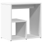 vidaXL Beistelltisch Weiß 50x30x50 cm Holzwerkstoff vidaXL Beistelltisch Weiß 50x30x50 cm Holzwerkstoff