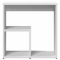 vidaXL Beistelltisch Weiß 50x30x50 cm Holzwerkstoff vidaXL Beistelltisch Weiß 50x30x50 cm Holzwerkstoff