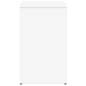 vidaXL Beistelltisch Weiß 50x30x50 cm Holzwerkstoff vidaXL Beistelltisch Weiß 50x30x50 cm Holzwerkstoff