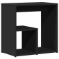 vidaXL Beistelltisch Schwarz 50x30x50 cm Holzwerkstoff vidaXL Beistelltisch Schwarz 50x30x50 cm Holzwerkstoff