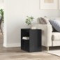 vidaXL Beistelltisch Schwarz 50x30x50 cm Holzwerkstoff vidaXL Beistelltisch Schwarz 50x30x50 cm Holzwerkstoff