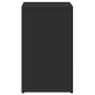 vidaXL Beistelltisch Schwarz 50x30x50 cm Holzwerkstoff vidaXL Beistelltisch Schwarz 50x30x50 cm Holzwerkstoff