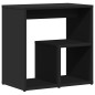 vidaXL Beistelltisch Schwarz 50x30x50 cm Holzwerkstoff vidaXL Beistelltisch Schwarz 50x30x50 cm Holzwerkstoff