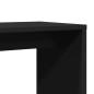 vidaXL Beistelltisch Schwarz 50x30x50 cm Holzwerkstoff vidaXL Beistelltisch Schwarz 50x30x50 cm Holzwerkstoff