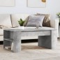 vidaXL Couchtisch Betongrau 102x55x42 cm Holzwerkstoff vidaXL Couchtisch Betongrau 102x55x42 cm Holzwerkstoff