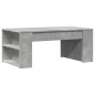 vidaXL Couchtisch Betongrau 102x55x42 cm Holzwerkstoff vidaXL Couchtisch Betongrau 102x55x42 cm Holzwerkstoff