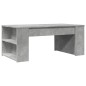 vidaXL Couchtisch Betongrau 102x55x42 cm Holzwerkstoff vidaXL Couchtisch Betongrau 102x55x42 cm Holzwerkstoff