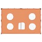 vidaXL Fußballtor für Kinder mit Zielmatte und Ball 182x62x118 cm vidaXL Fußballtor für Kinder mit Zielmatte und Ball 182x62x118 cm