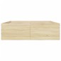 vidaXL Bettgestell Sonoma-Eiche 160x200 cm Holzwerkstoff vidaXL Bettgestell Sonoma-Eiche 160x200 cm Holzwerkstoff