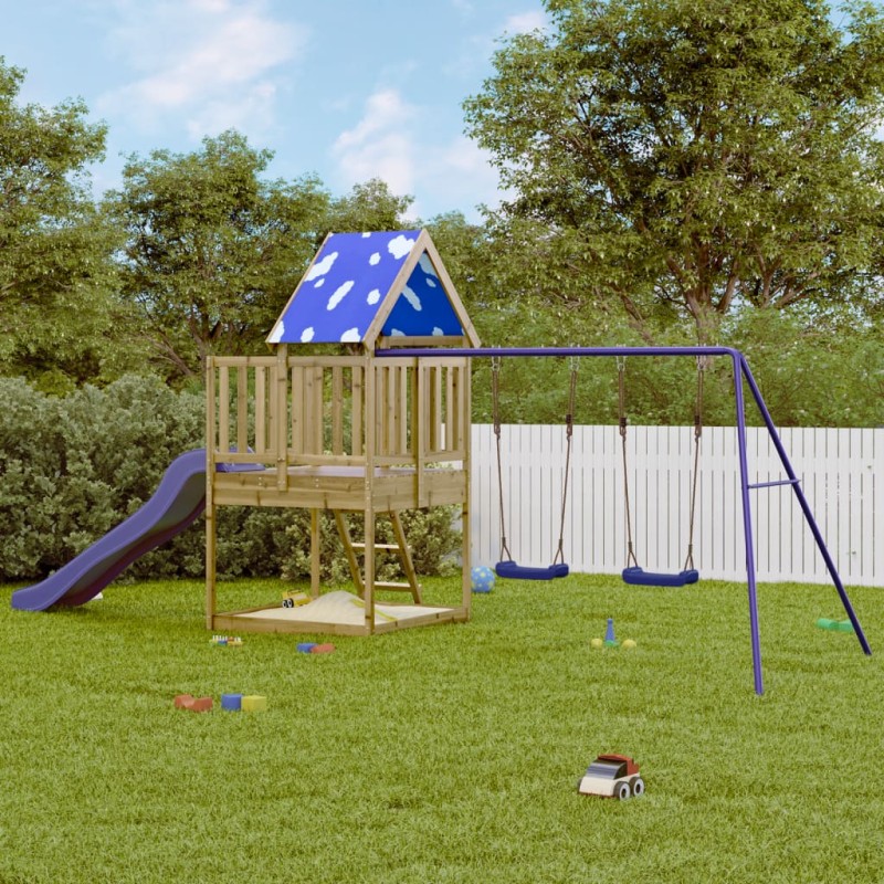 vidaXL Spielturm Imprägniertes Kiefernholz vidaXL Spielturm Imprägniertes Kiefernholz