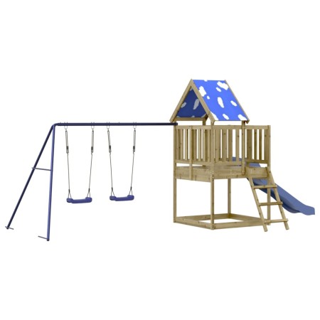 vidaXL Spielturm Imprägniertes Kiefernholz