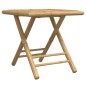 vidaXL Gartentisch Klappbar 45x45x45 cm Bambus vidaXL Gartentisch Klappbar 45x45x45 cm Bambus