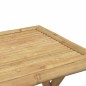 vidaXL Gartentisch Klappbar 45x45x45 cm Bambus vidaXL Gartentisch Klappbar 45x45x45 cm Bambus