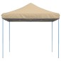 vidaXL Partyzelt Faltbar Pop-Up Beige 292x292x315 cm vidaXL Partyzelt Faltbar Pop-Up Beige 292x292x315 cm