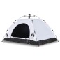 vidaXL Campingzelt 3 Personen Weiß Verdunkelungsstoff Quick Release vidaXL Campingzelt 3 Personen Weiß Verdunkelungsstoff Quick Release