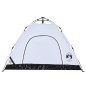 vidaXL Campingzelt 3 Personen Weiß Verdunkelungsstoff Quick Release vidaXL Campingzelt 3 Personen Weiß Verdunkelungsstoff Quick Release