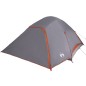 vidaXL Kuppel-Campingzelt 4 Personen Grau Wasserdicht vidaXL Kuppel-Campingzelt 4 Personen Grau Wasserdicht