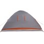 vidaXL Kuppel-Campingzelt 4 Personen Grau Wasserdicht vidaXL Kuppel-Campingzelt 4 Personen Grau Wasserdicht
