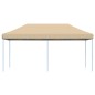 vidaXL Partyzelt Faltbar Pop-Up Beige 580x292x315 cm vidaXL Partyzelt Faltbar Pop-Up Beige 580x292x315 cm