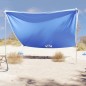 vidaXL Strand-Schattenzelt mit Sandsäcken Blau 304x300 cm vidaXL Strand-Schattenzelt mit Sandsäcken Blau 304x300 cm