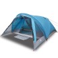 vidaXL Campingzelt 4 Personen Blau Wasserdicht vidaXL Campingzelt 4 Personen Blau Wasserdicht