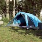 vidaXL Campingzelt 4 Personen Blau Wasserdicht vidaXL Campingzelt 4 Personen Blau Wasserdicht