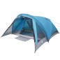 vidaXL Campingzelt 4 Personen Blau Wasserdicht vidaXL Campingzelt 4 Personen Blau Wasserdicht