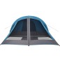 vidaXL Campingzelt 4 Personen Blau Wasserdicht vidaXL Campingzelt 4 Personen Blau Wasserdicht