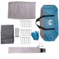 vidaXL Campingzelt 4 Personen Blau Wasserdicht vidaXL Campingzelt 4 Personen Blau Wasserdicht