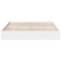 vidaXL Bettgestell mit Schubladen Weiß 180x200 cm Holzwerkstoff vidaXL Bettgestell mit Schubladen Weiß 180x200 cm Holzwerkstoff