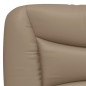 vidaXL Bett mit Matratze Cappuccino-Braun 100x200 cm Kunstleder vidaXL Bett mit Matratze Cappuccino-Braun 100x200 cm Kunstleder