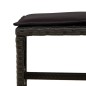 vidaXL 13-tlg. Garten-Essgruppe mit Kissen Schwarz Poly Rattan vidaXL 13-tlg. Garten-Essgruppe mit Kissen Schwarz Poly Rattan