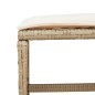 vidaXL 17-tlg. Garten-Essgruppe mit Kissen Beige Poly Rattan vidaXL 17-tlg. Garten-Essgruppe mit Kissen Beige Poly Rattan