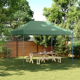 vidaXL Partyzelt Faltbar Pop-Up Grün 410x279x315 cm