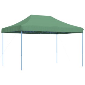 vidaXL Partyzelt Faltbar Pop-Up Grün 410x279x315 cm