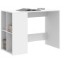 vidaXL Schreibtisch Weiß 102x50x75 cm Holzwerkstoff vidaXL Schreibtisch Weiß 102x50x75 cm Holzwerkstoff