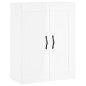 vidaXL Highboard Hochglanz-Weiß 69,5x34x180 cm Holzwerkstoff vidaXL Highboard Hochglanz-Weiß 69,5x34x180 cm Holzwerkstoff