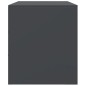 vidaXL TV-Schränke 2 Stk. Anthrazit 67x39x44 cm Stahl vidaXL TV-Schränke 2 Stk. Anthrazit 67x39x44 cm Stahl