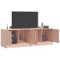 vidaXL TV-Schränke 2 Stk. Rosa 67x39x44 cm Stahl vidaXL TV-Schränke 2 Stk. Rosa 67x39x44 cm Stahl