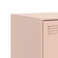 vidaXL TV-Schränke 2 Stk. Rosa 67x39x44 cm Stahl vidaXL TV-Schränke 2 Stk. Rosa 67x39x44 cm Stahl