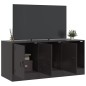 vidaXL TV-Schrank Schwarz 99x39x44 cm Stahl vidaXL TV-Schrank Schwarz 99x39x44 cm Stahl