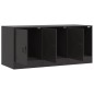 vidaXL TV-Schrank Schwarz 99x39x44 cm Stahl vidaXL TV-Schrank Schwarz 99x39x44 cm Stahl