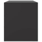 vidaXL TV-Schrank Schwarz 99x39x44 cm Stahl vidaXL TV-Schrank Schwarz 99x39x44 cm Stahl