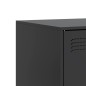 vidaXL TV-Schrank Schwarz 99x39x44 cm Stahl vidaXL TV-Schrank Schwarz 99x39x44 cm Stahl